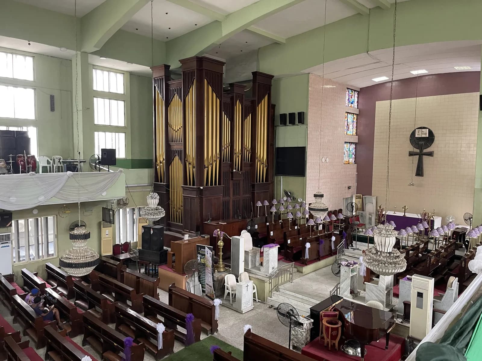 The nave of St John's Church